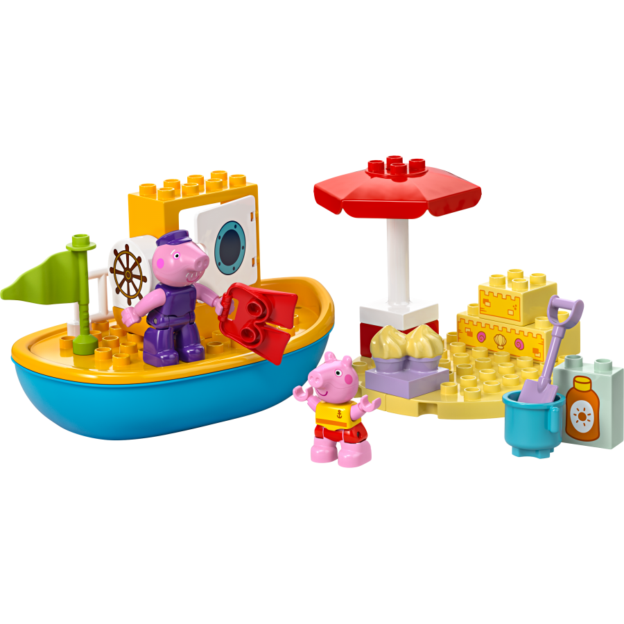 LEGO DUPLO 10432 Peppa Pig Peppa i rejs lodzia - 5702017583877