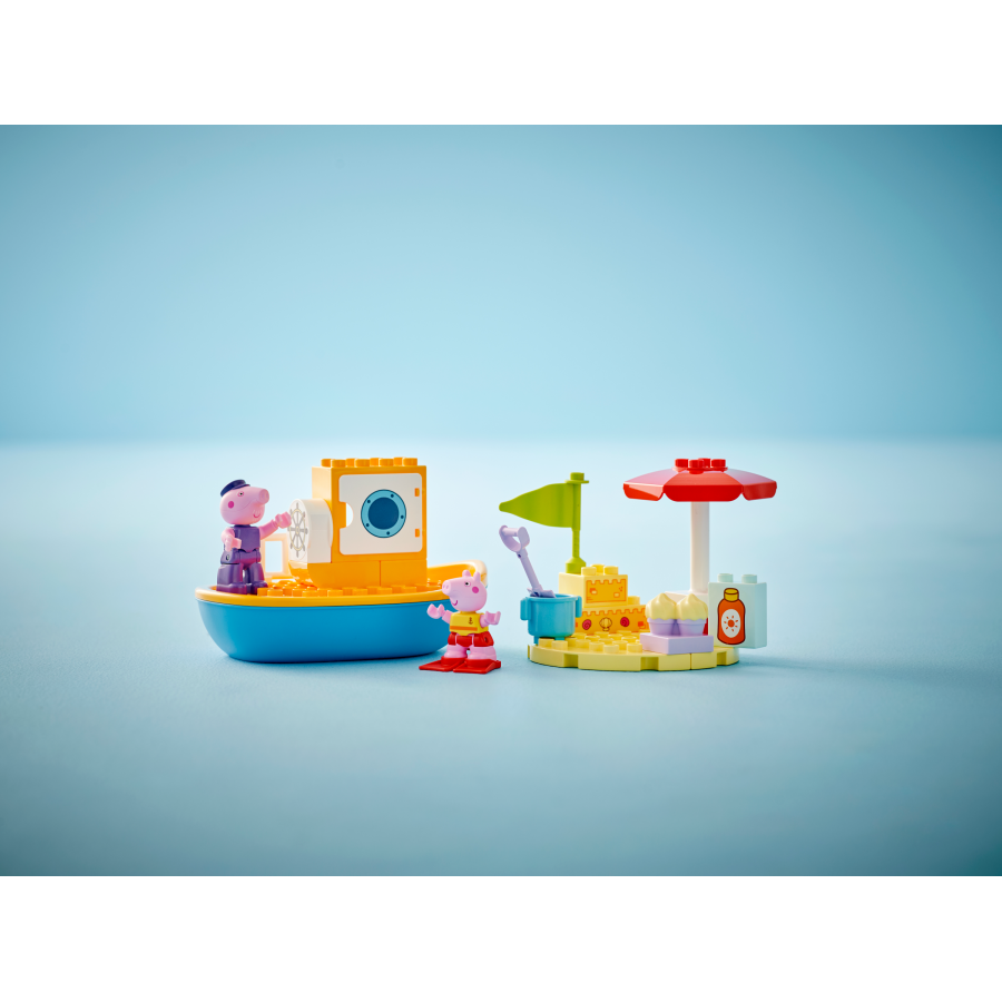 LEGO DUPLO 10432 Peppa Pig Peppa i rejs lodzia - 5702017583877