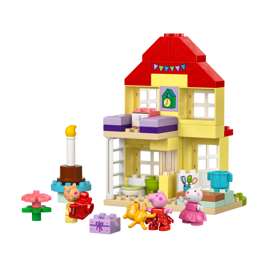 LEGO DUPLO 10433 Peppa Pig Urodzinowy domek Pepp - 5702017583884