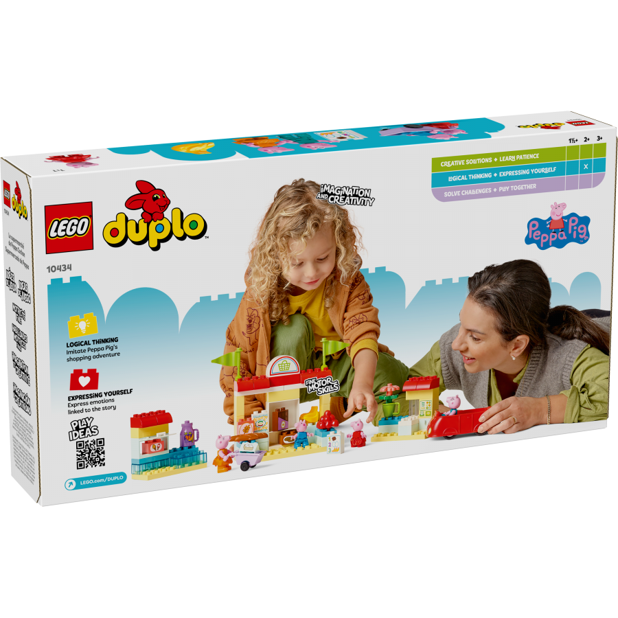 LEGO DUPLO 10434 Peppa Pig Peppa i supermarket - 5702017583983