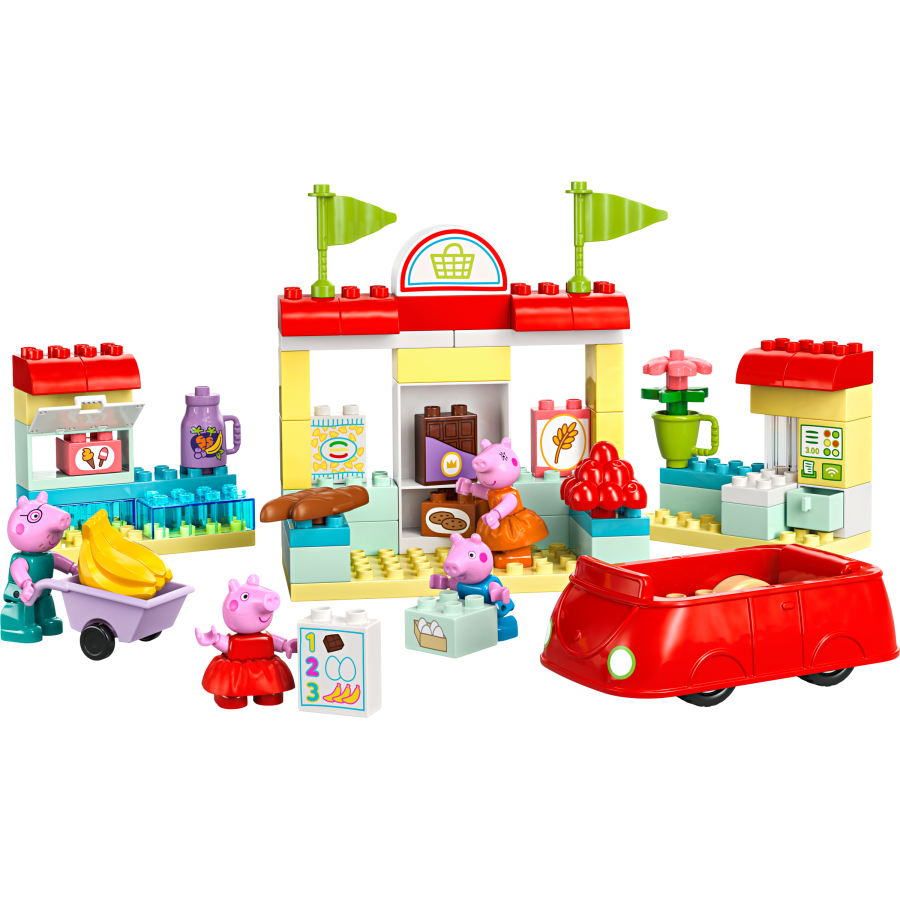 LEGO DUPLO 10434 Peppa Pig Peppa i supermarket - 5702017583983