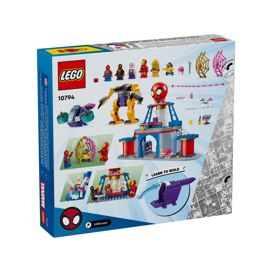 LEGO Super Heroes 10794 Siedziba glowna Pajeczej - 5702017582474