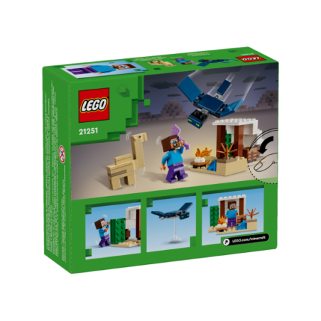 LEGO Minecraft 21251 Pustynna wyprawa Stevea