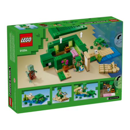 LEGO Minecraft 21254 Domek na plazy zolwi