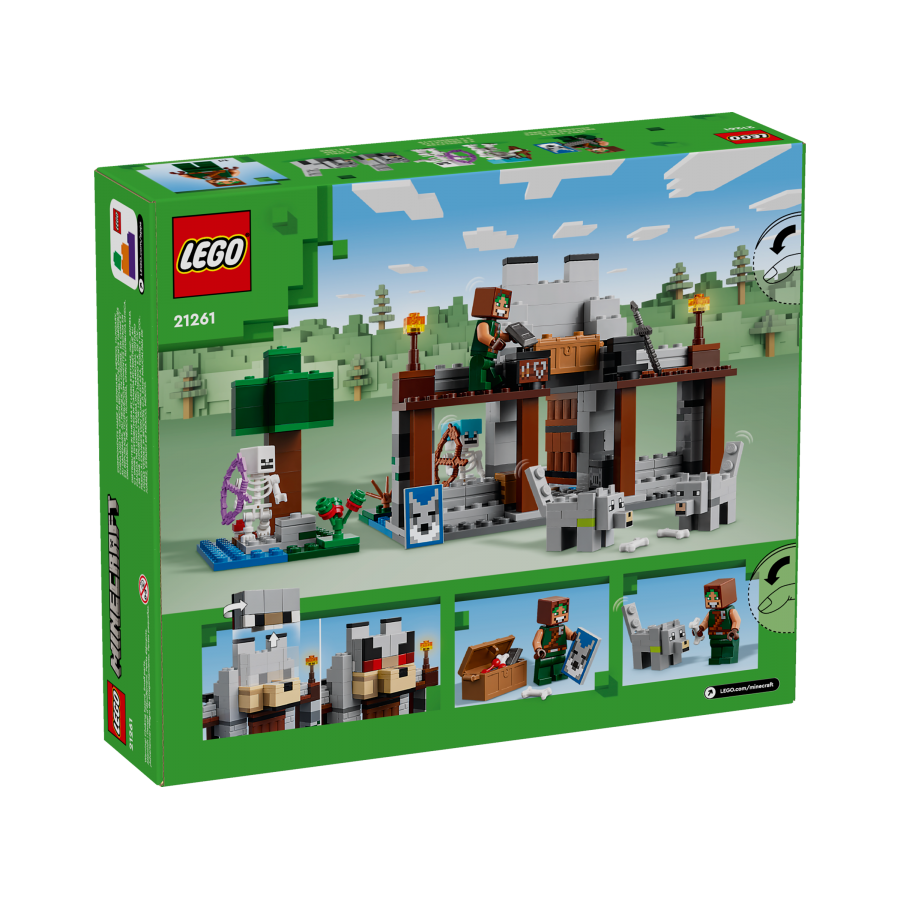 LEGO Minecraft 21261 Wilcza twierdza - 5702017583372