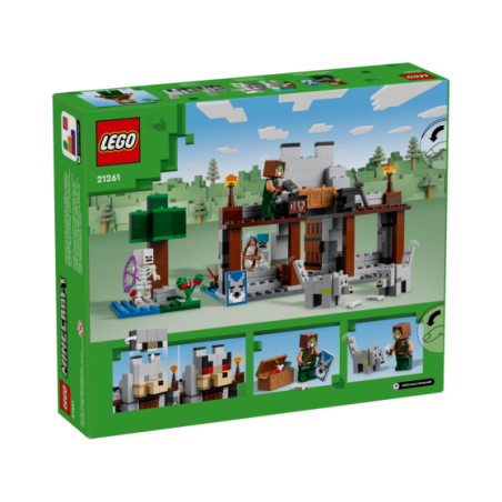 LEGO Minecraft 21261 Wilcza twierdza