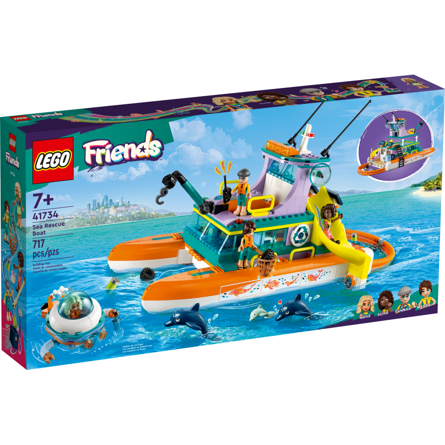 LEGO Friends 41734 Morska lodz ratunkowa - 5702017415192