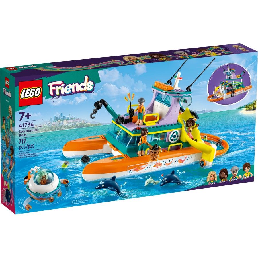 LEGO Friends 41734 Morska lodz ratunkowa