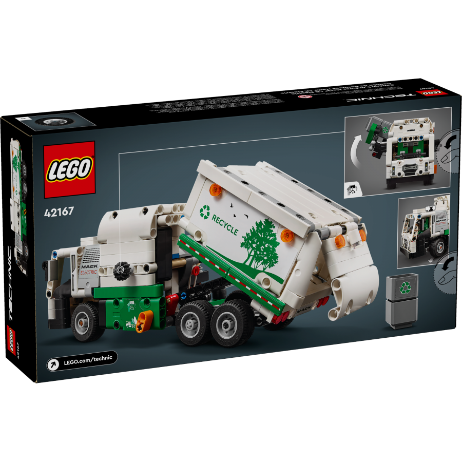 LEGO Technic 42167 Smieciarka Mack LR Electric - 5702017583525