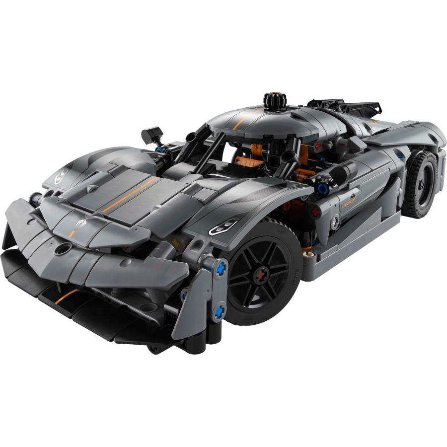 LEGO Technic 42173 Szary hipersamochod Koenigsegg -