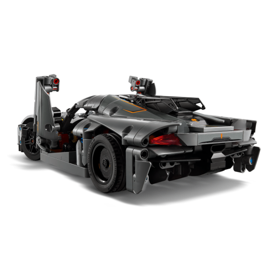 LEGO Technic 42173 Szary hipersamochod Koenigsegg -