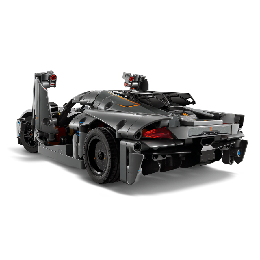 LEGO Technic 42173 Szary hipersamochod Koenigsegg -