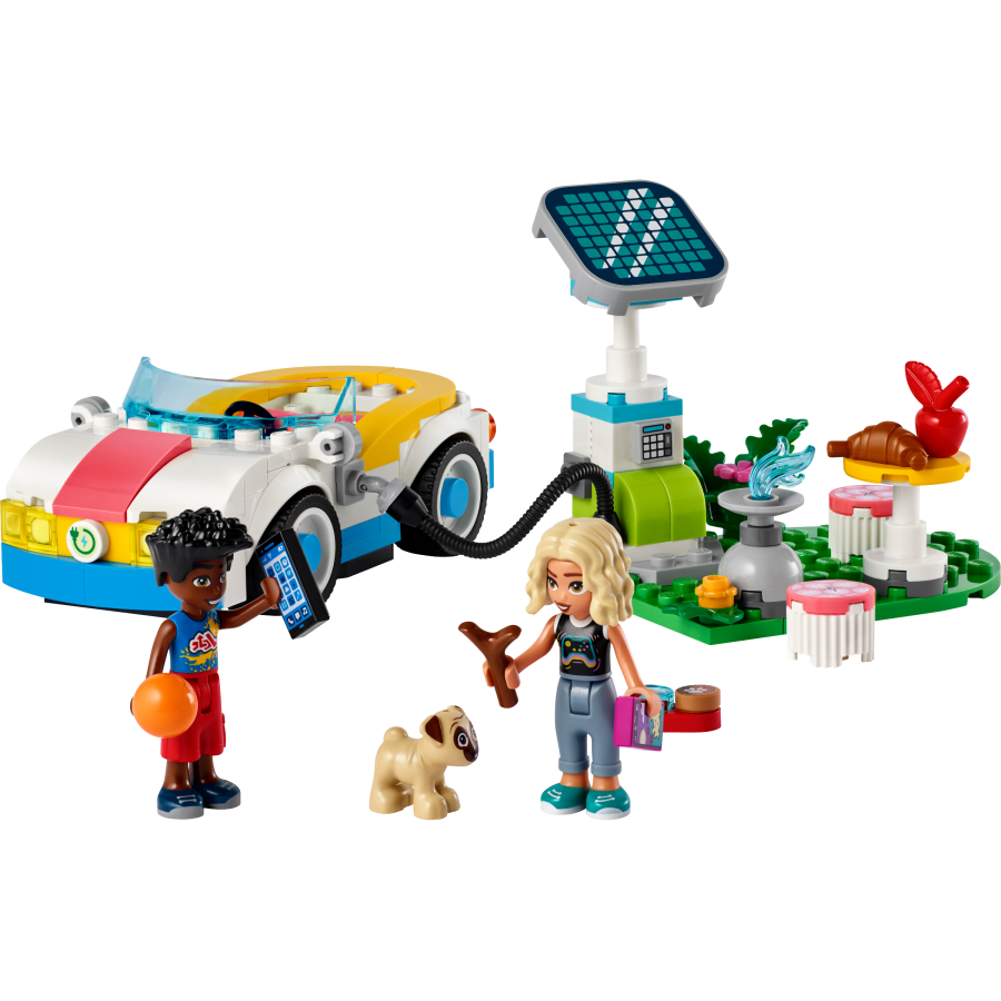 LEGO Friends 42609 Samochod elektryczny i stacja - 5702017589305