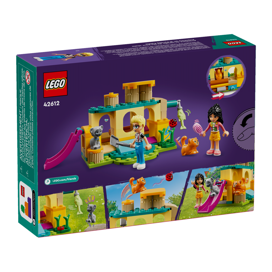 LEGO Friends 42612 Przygoda na kocim placu zabaw - 5702017589329