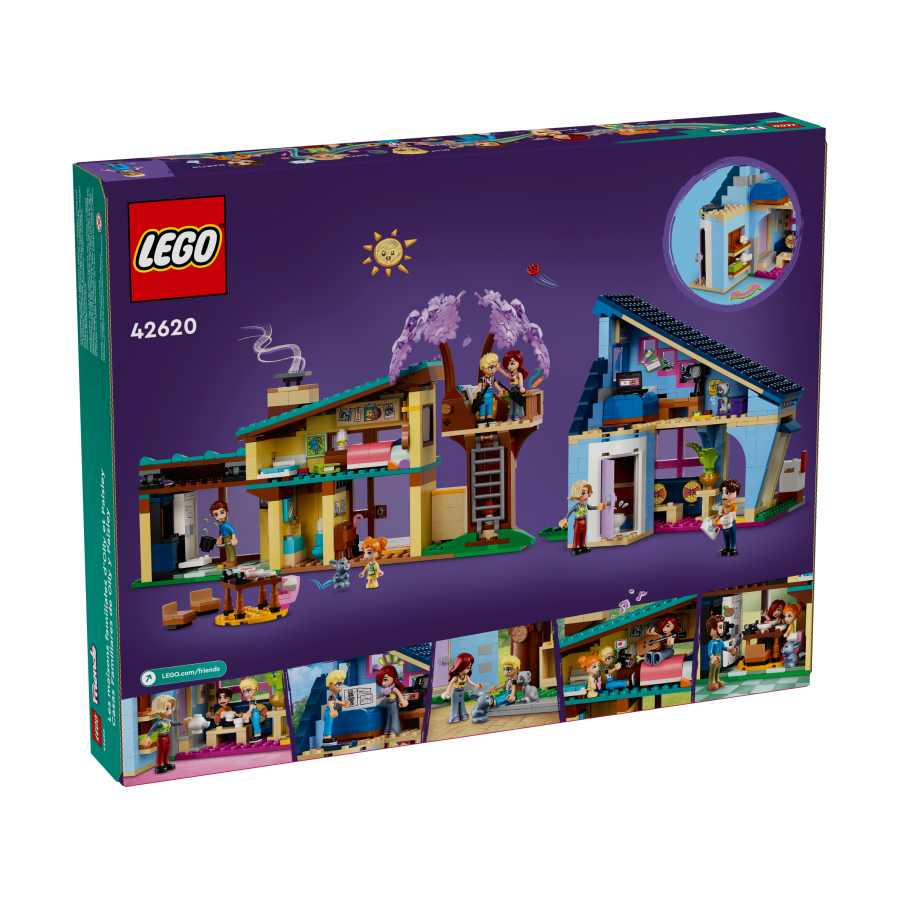 LEGO Friends 42620 Dom rodzinny Ollyego i Paisle - 5702017567310