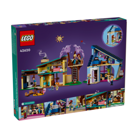 LEGO Friends 42620 Dom rodzinny Ollyego i Paisle