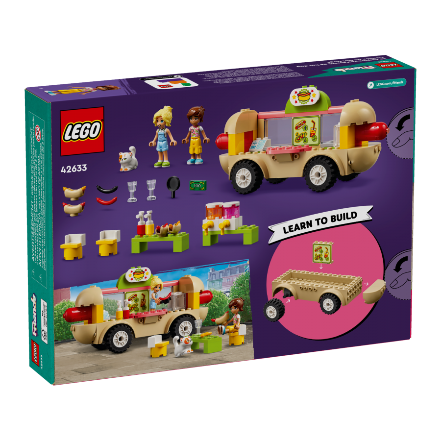 LEGO Friends 42633 Foodtruck z hot dogami - 5702017568775