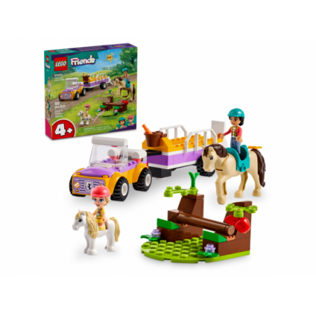 LEGO Friends 42634 Przyczepka dla konia i kucyka