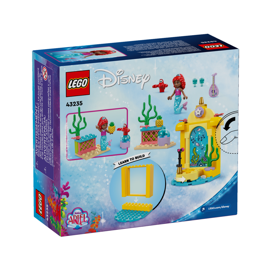 LEGO Disney Princess 43235 Scena muzyczna Arielk - 5702017602073