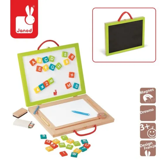 JANOD magnetic board carrying case 4in1