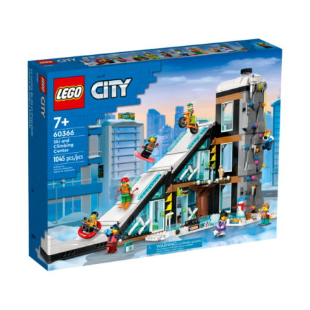 LEGO City 60366 Centrum narciarskie i wspinaczko