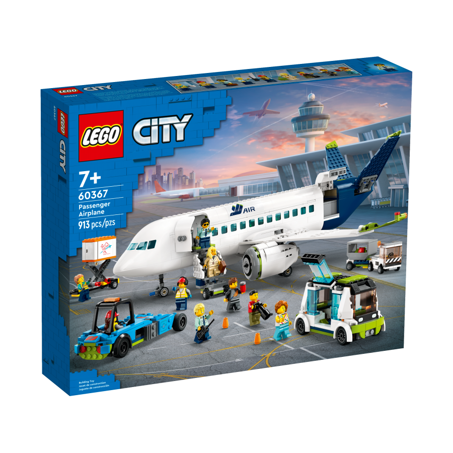 LEGO City 60367 Samolot pasazerski - 5702017416274