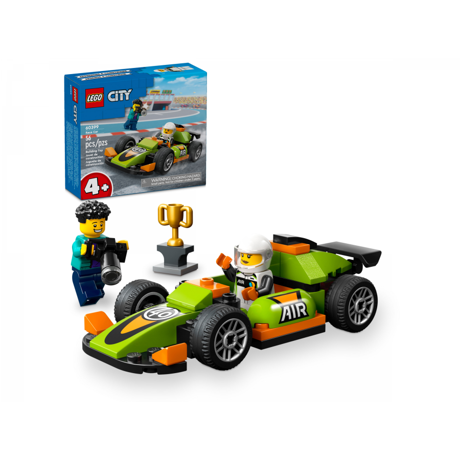 LEGO City 60399 Zielony samochod wyscigowy - 5702017566726