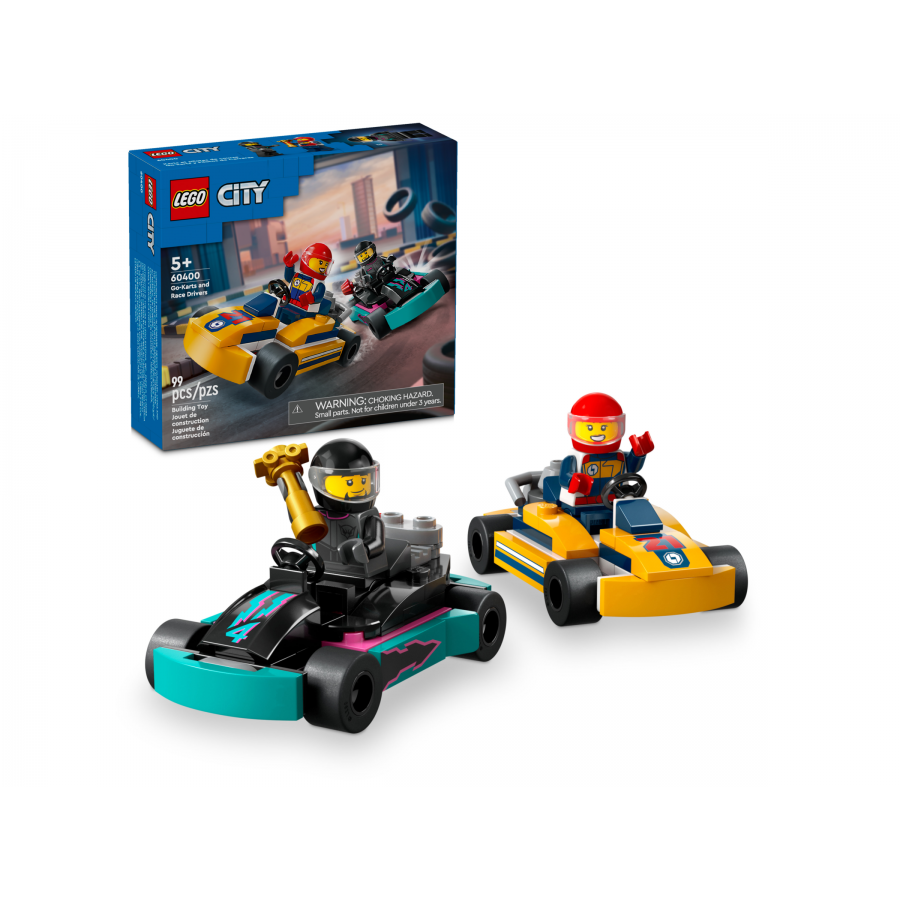 LEGO City 60400 Gokarty i kierowcy wyscigowi - 5702017566733