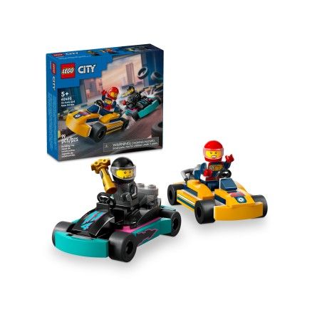 LEGO City 60400 Go-karts and driver
