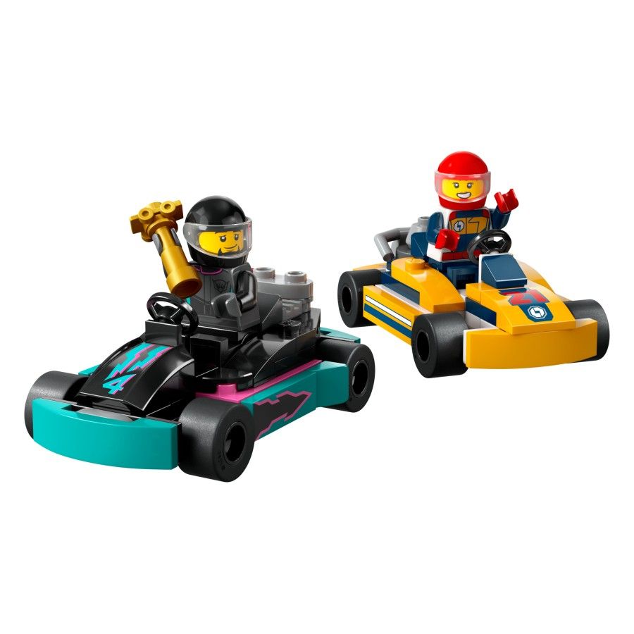 LEGO City 60400 Go-Karts und Rennfahrer