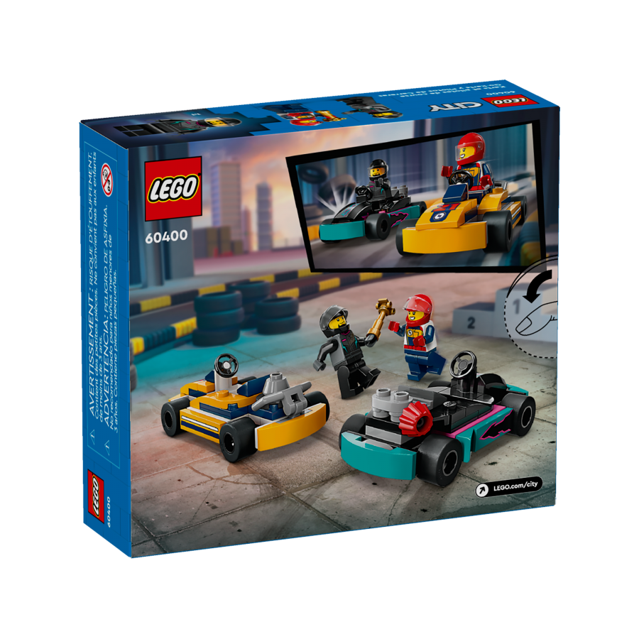 LEGO City 60400 Gokarty i kierowcy wyscigowi - 5702017566733