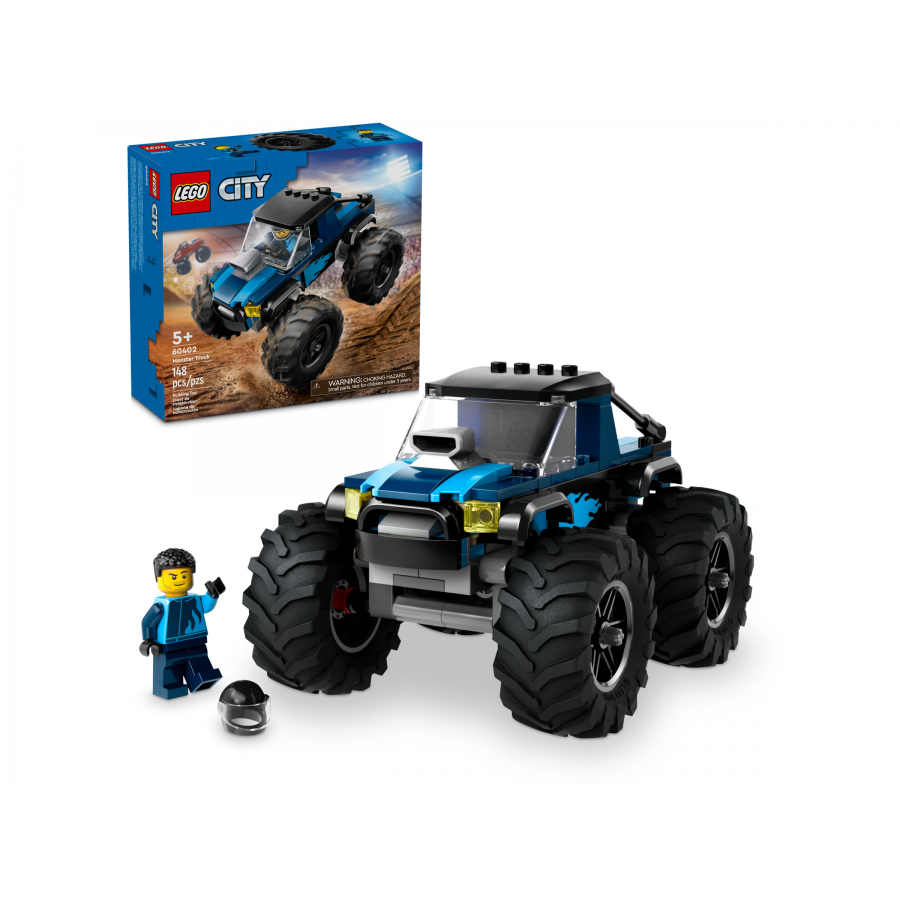 LEGO City 60402 Niebieski monster truck - 5702017566757