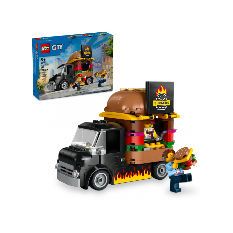 LEGO City 60404 Ciezarowka z burgerami - 5702017567471