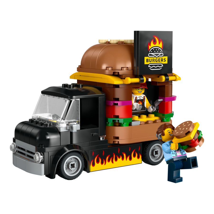 LEGO City 60404 Ciezarowka z burgerami - 5702017567471