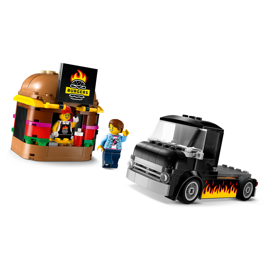 LEGO City 60404 Ciezarowka z burgerami - 5702017567471