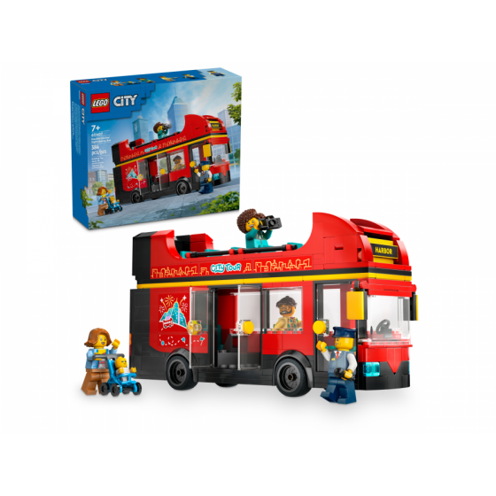 LEGO City 60407 Czerwony pietrowy autokar