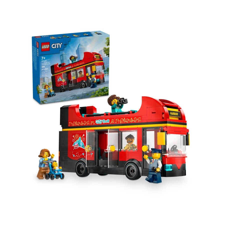 LEGO City 60407 Czerwony pietrowy autokar