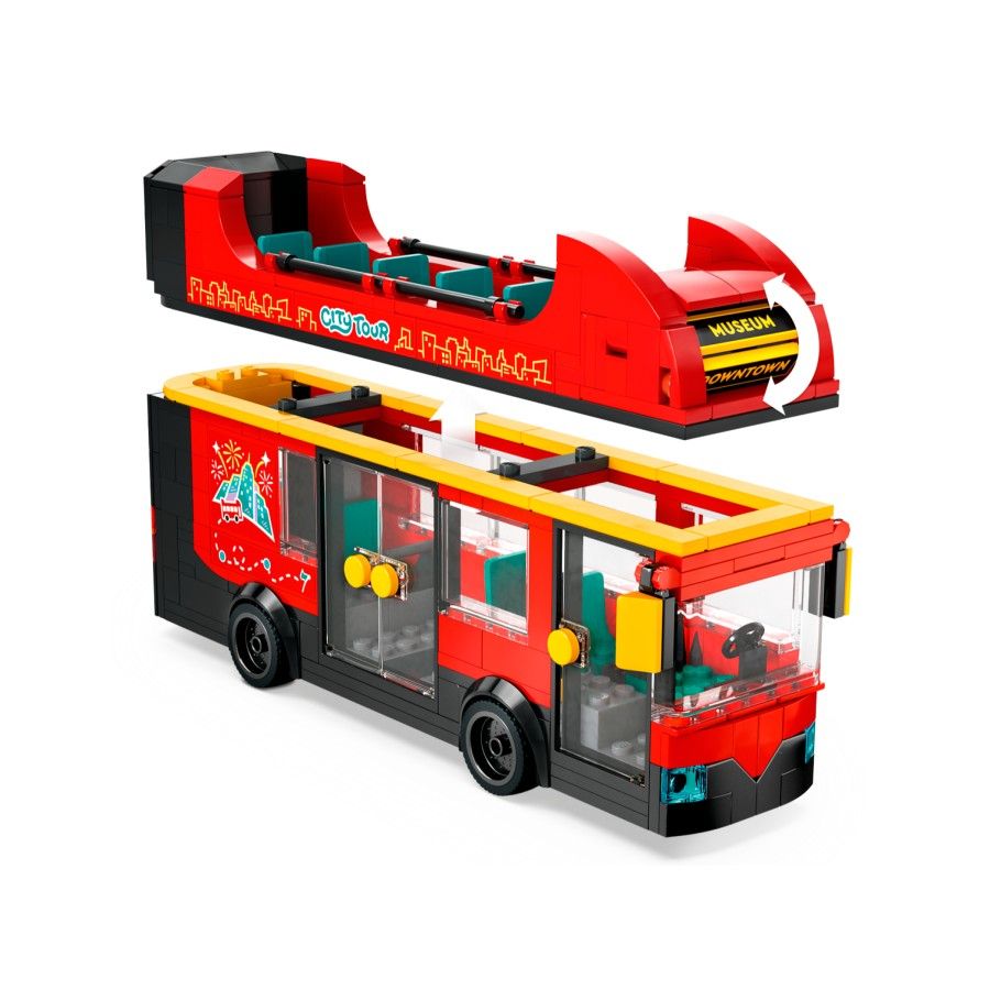 LEGO City 60407 Czerwony pietrowy autokar