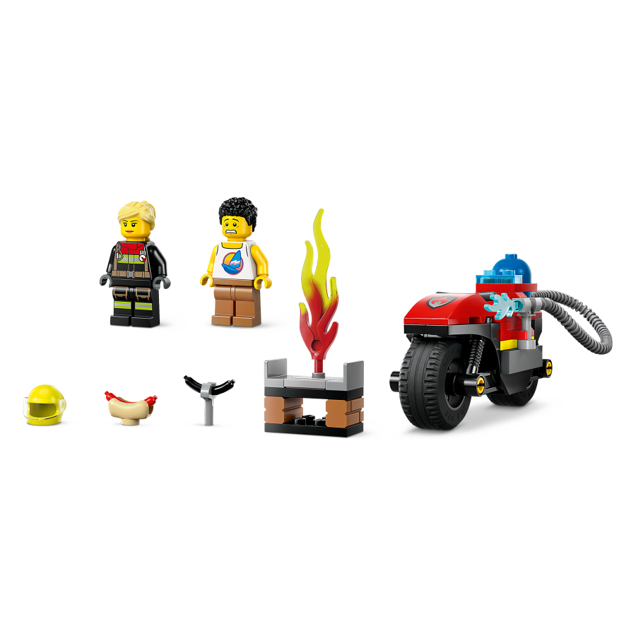 LEGO City 60410 Strazacki motocykl ratunkowy - 5702017582924