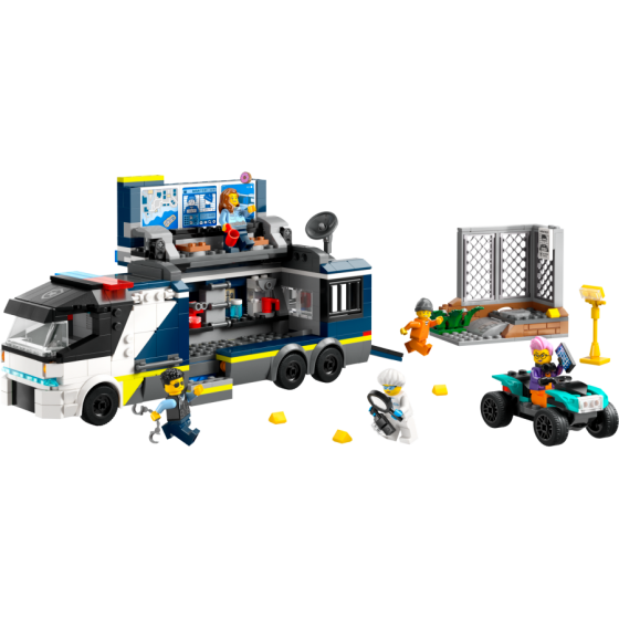 LEGO City 60418 Policyjna ciezarowka z laborator - 5702017583709