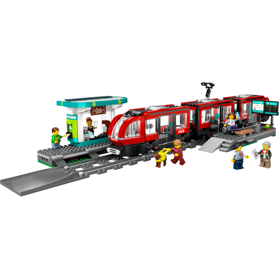 LEGO City 60423 Tramwaj miejski ze stacja - 5702017589190