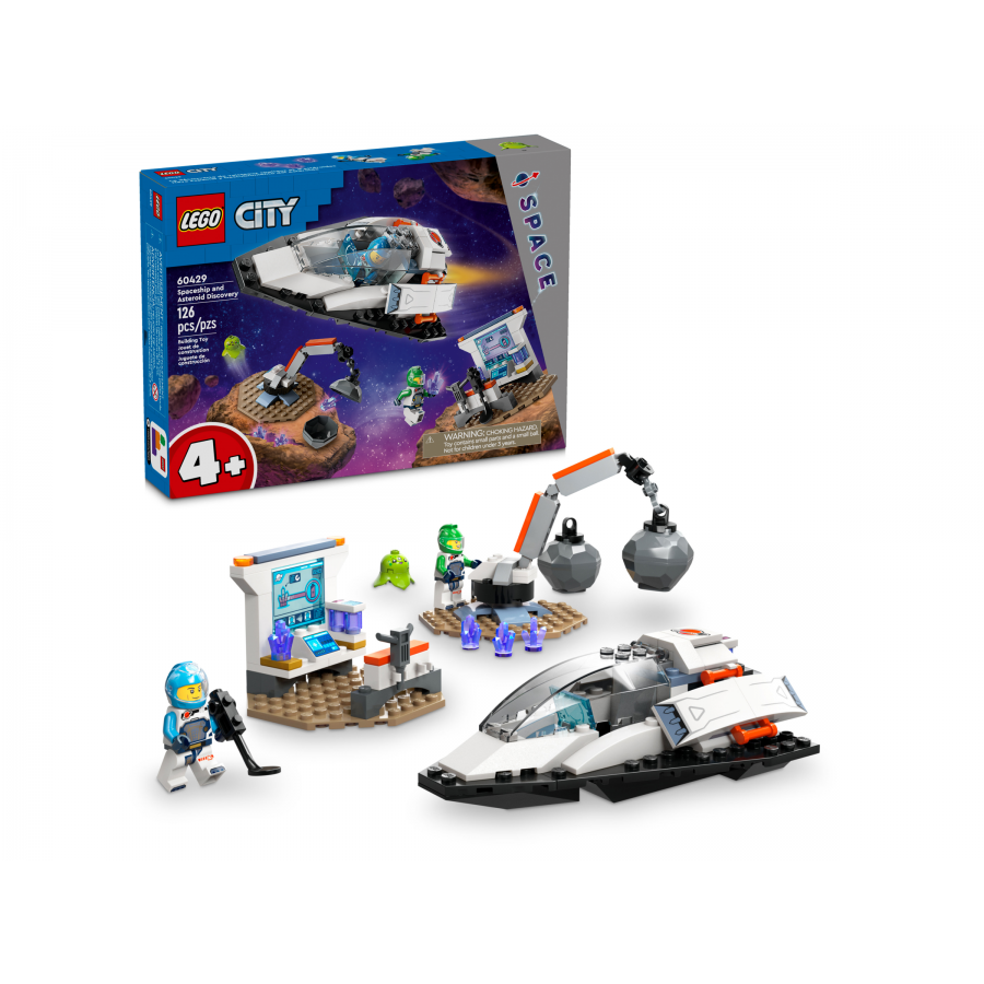 LEGO City 60429 Statek kosmiczny i odkrywanie as - 5702017567501