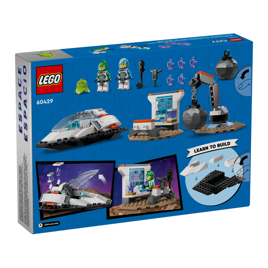 LEGO City 60429 Statek kosmiczny i odkrywanie as - 5702017567501