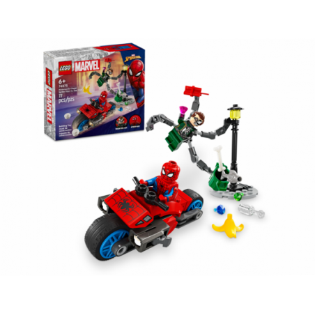 LEGO Super Heroes 76275 Poscig na motocyklu: Spi