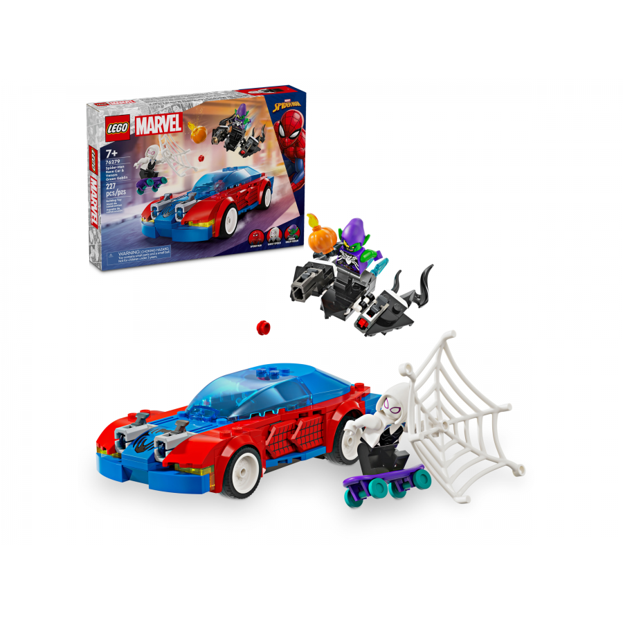 LEGO Super Heroes 76279 Wyscigowka Spider Mana i - 5702017590295