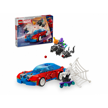 LEGO Super Heroes 76279 Wyscigowka Spider Mana i