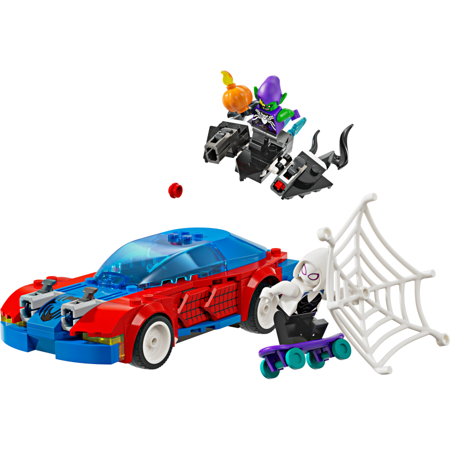 LEGO Super Heroes 76279 Wyscigowka Spider Mana i - 5702017590295