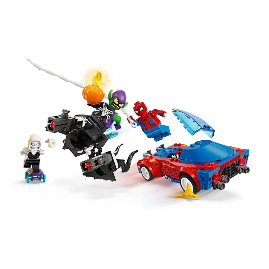 LEGO Super Heroes 76279 Wyscigowka Spider Mana i - 5702017590295