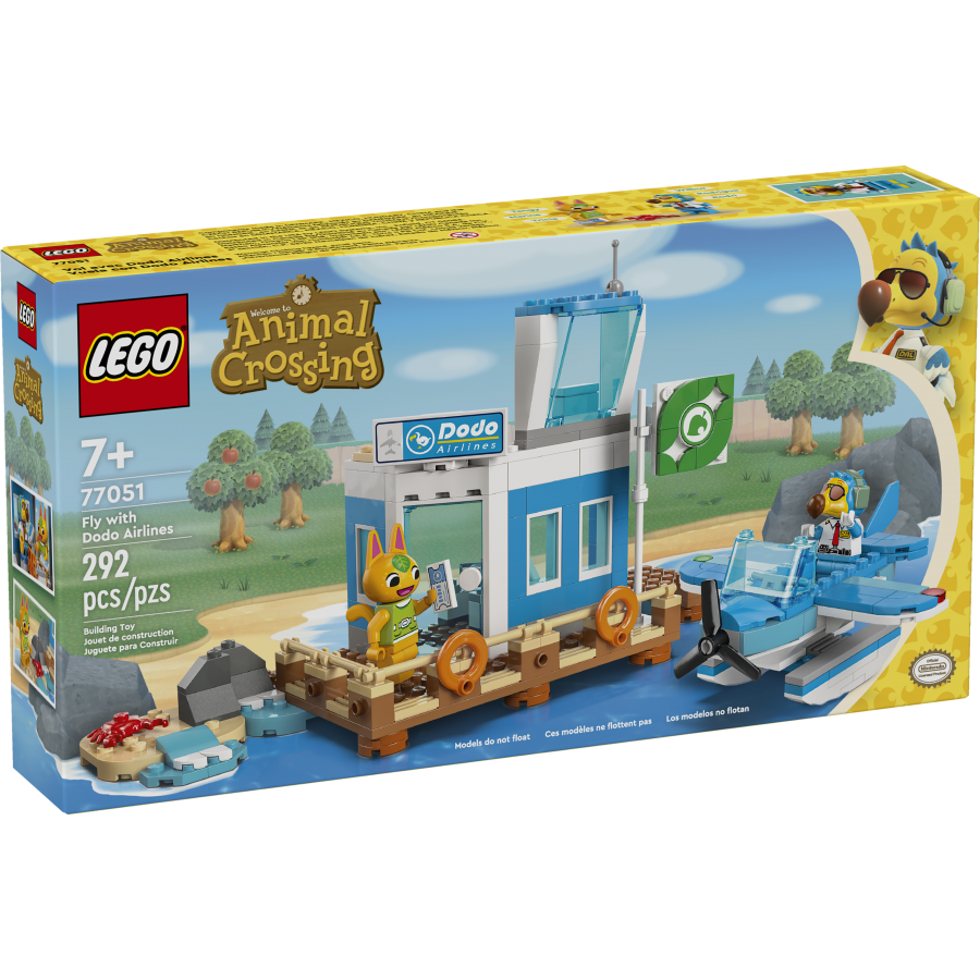 LEGO Animal Crossing 77051 Lot z Dodo Airlines - 5702017592718