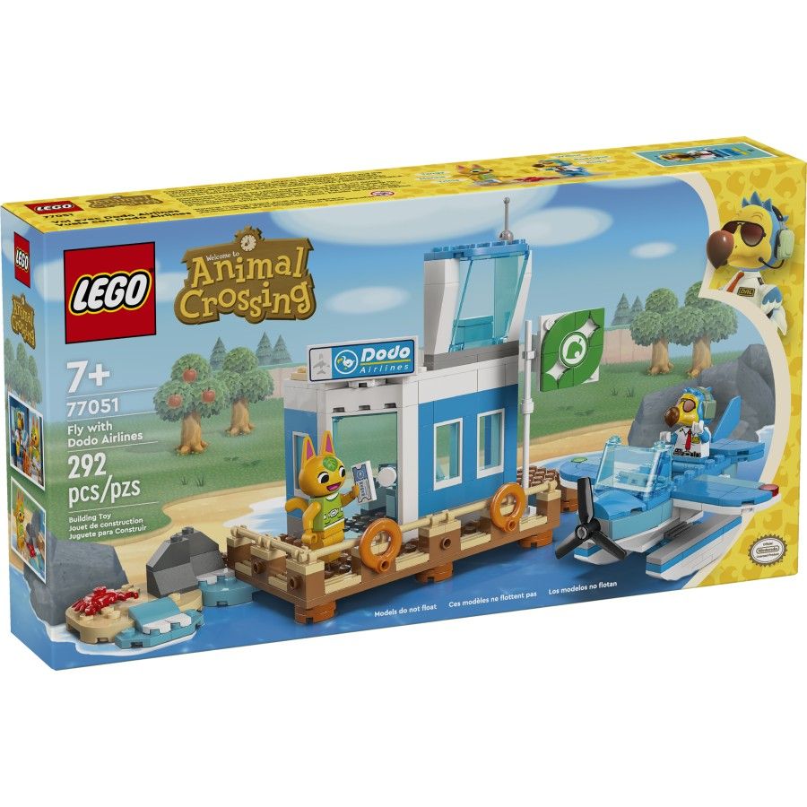 LEGO Animal Crossing 77051 Lot z Dodo Airlines